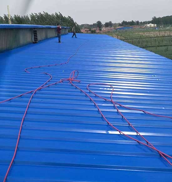 彩鋼瓦防水防腐涂料噴涂機(jī)(圖2) H5800彩鋼瓦防水防腐涂料噴涂施工