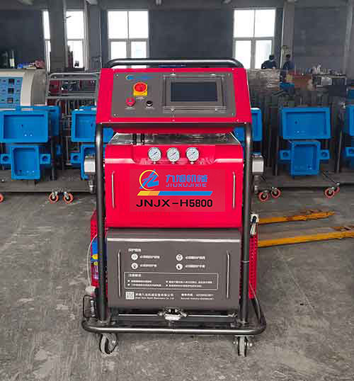 發泡地磚 聚氨酯發泡設備(圖1) H5800PLC觸摸屏聚氨酯發泡設備