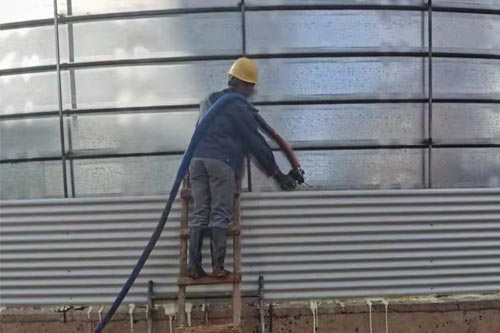 糧庫聚氨酯施工機器 糧倉隔熱發保溫施工工藝(圖3) 糧庫糧倉隔熱發保溫施工
