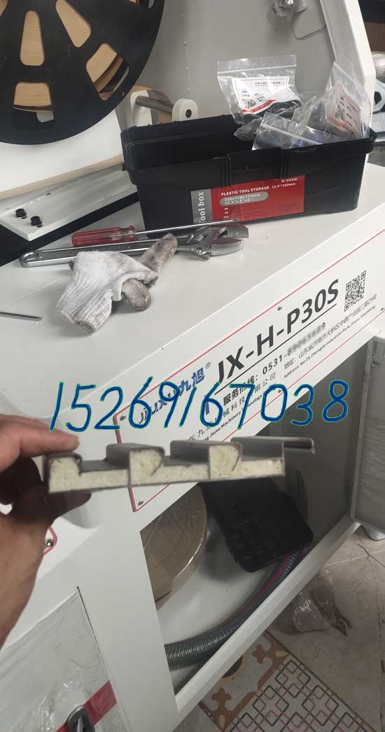 JX-H-P30S 鋁型材穿條機 批發促銷價格(圖5) 長城板空腔穿條發泡案例