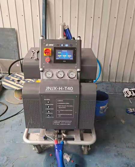 聚氨酯噴涂發泡機多少錢能買一臺(圖1) JNJX-H-T40聚氨酯噴涂發泡機